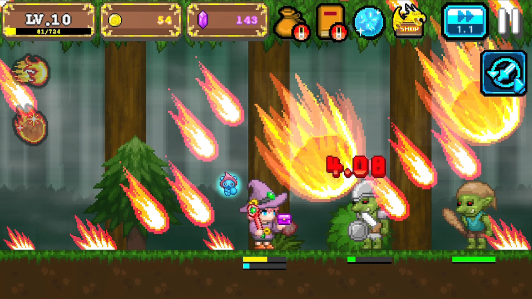 Tap Knight : Dragon's Attack - عکس بازی موبایلی اندروید