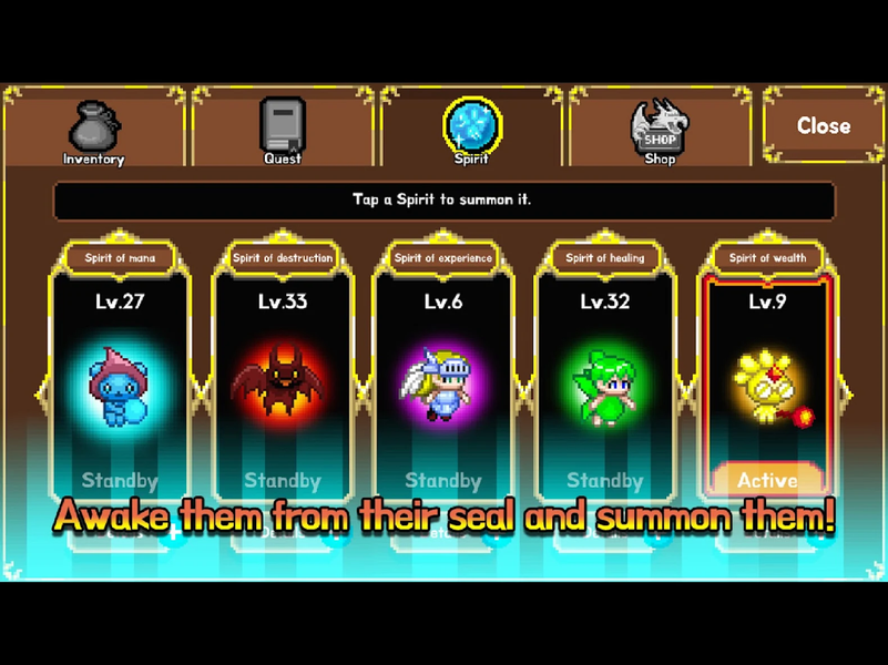 Tap Knight : Dragon's Attack - عکس بازی موبایلی اندروید