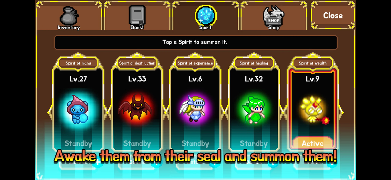 Tap Knight : Dragon's Attack - عکس بازی موبایلی اندروید