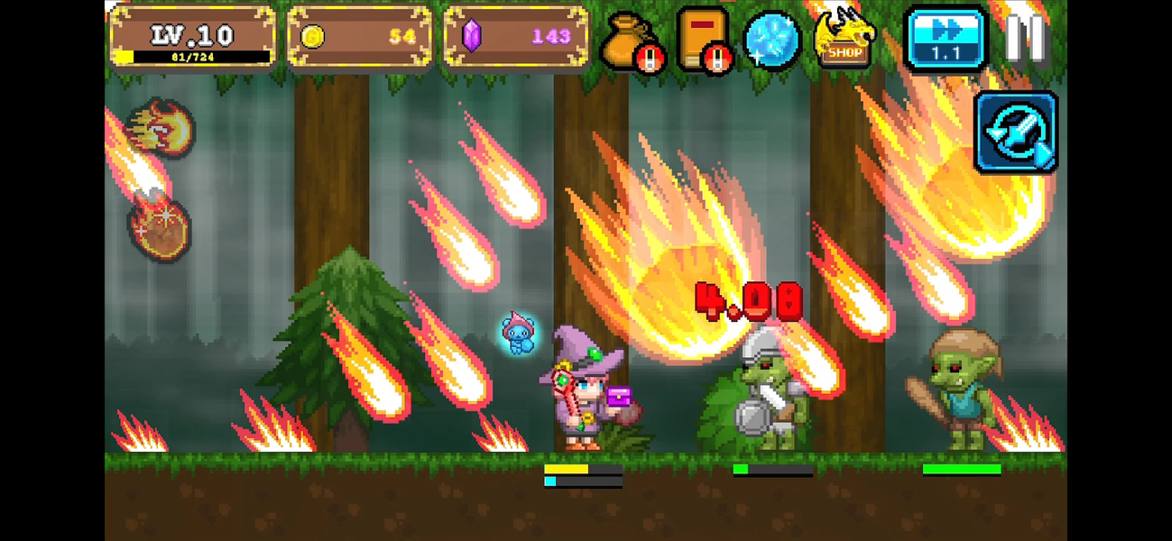 Tap Knight : Dragon's Attack - عکس بازی موبایلی اندروید