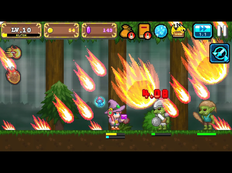 Tap Knight : Dragon's Attack - عکس بازی موبایلی اندروید