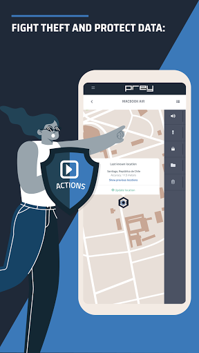 Prey: Find My Phone & Security - عکس برنامه موبایلی اندروید