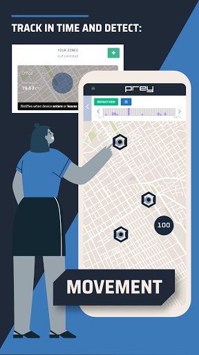 Prey: Find My Phone & Security - عکس برنامه موبایلی اندروید