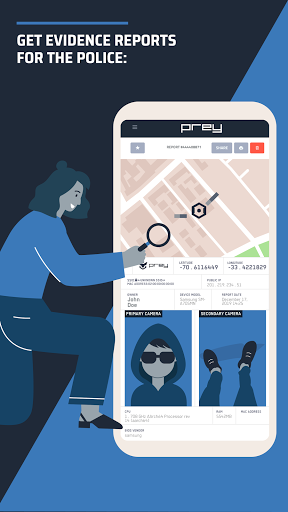 Prey: Find My Phone & Security - عکس برنامه موبایلی اندروید