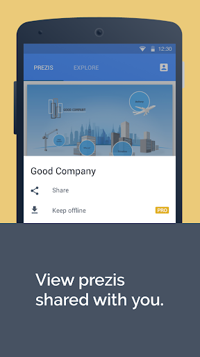 Prezi Viewer - Image screenshot of android app