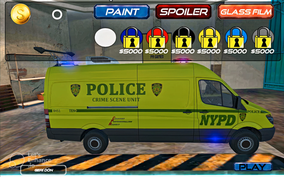 Police Van Duty Car Game 2023 - Gameplay image of android game