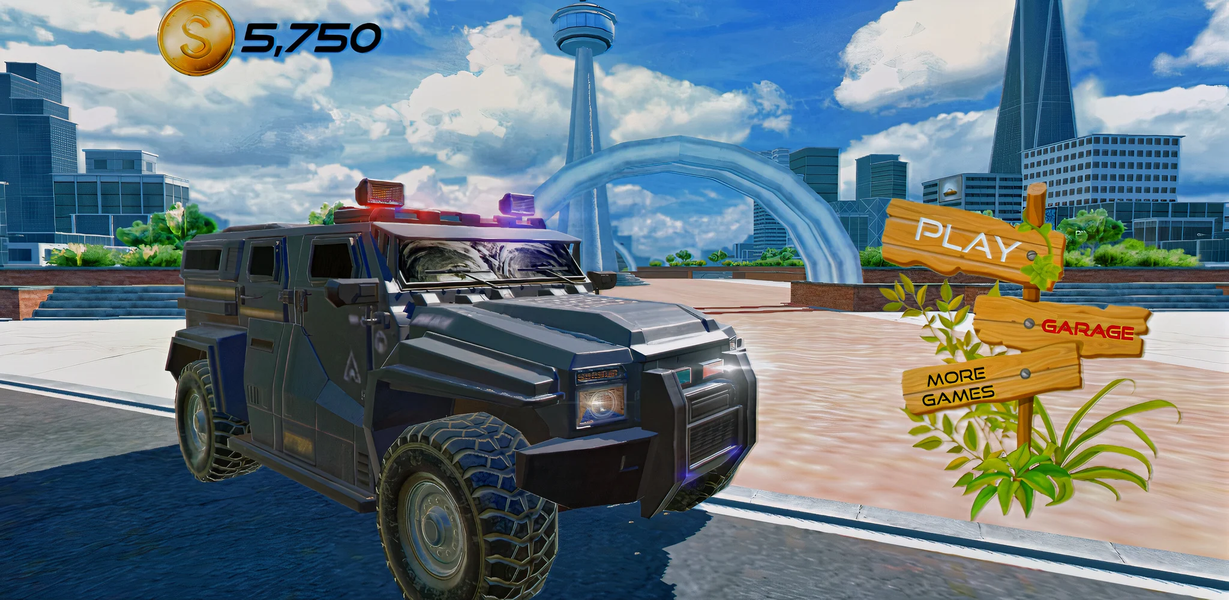Swat Car 911: Police Game 2022 - Image screenshot of android app