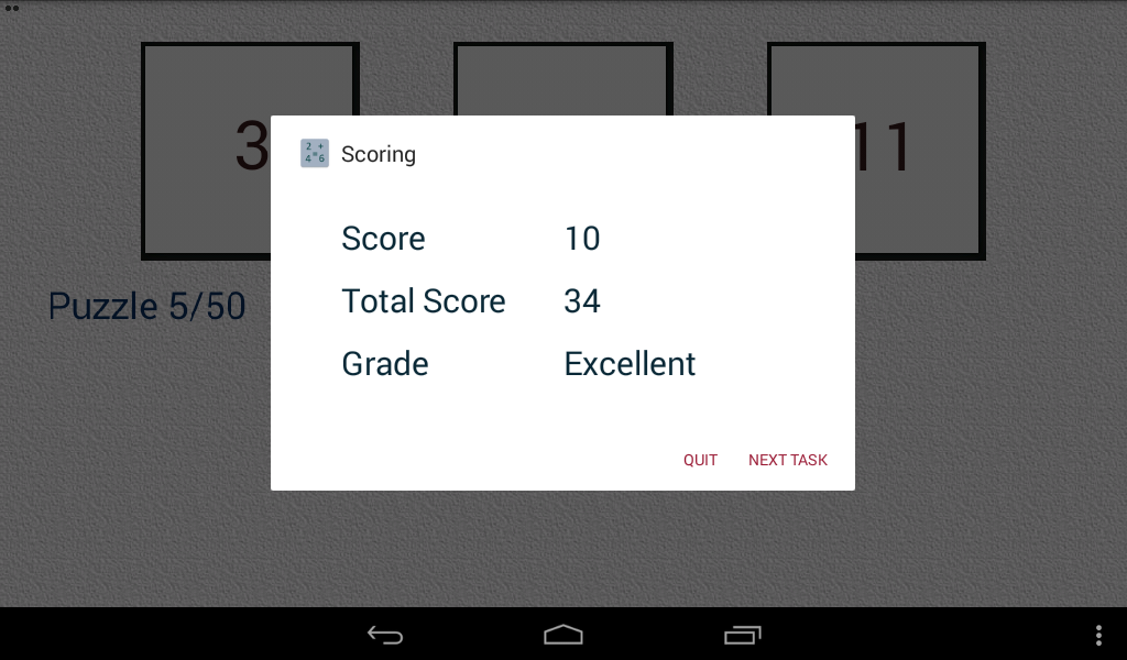 Math Addition and Subtraction - Image screenshot of android app