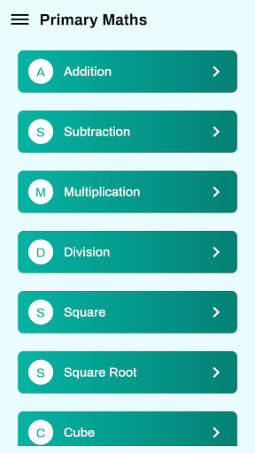 Primary Maths - Image screenshot of android app