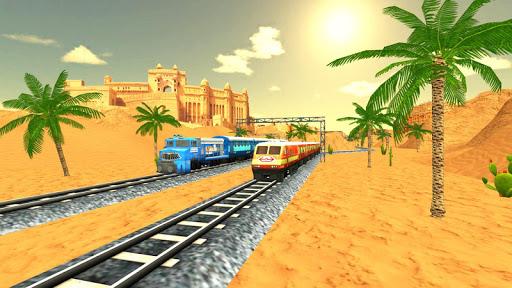 Indian Train Games 2023 - Gameplay image of android game