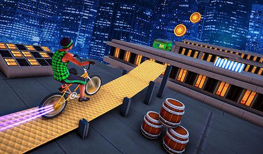 Reckless Rider- Extreme Stunts - Gameplay image of android game