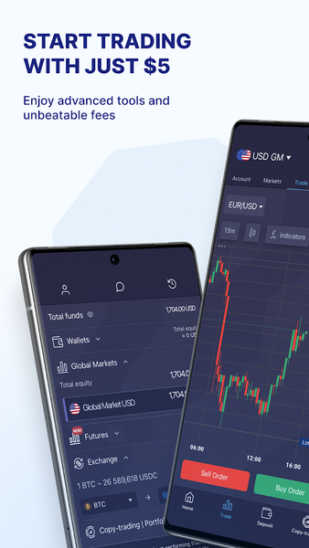 PrimeXBT Trading & Investing - عکس برنامه موبایلی اندروید