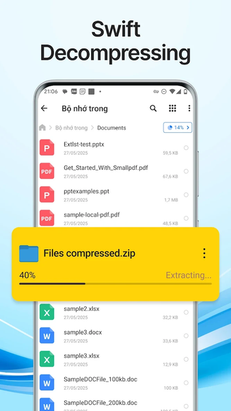 ZIP Extractor: ZIP RAR Opener - Image screenshot of android app