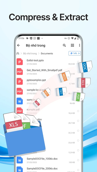 ZIP Extractor: ZIP RAR Opener - Image screenshot of android app