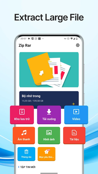 ZIP Extractor: ZIP RAR Opener - Image screenshot of android app