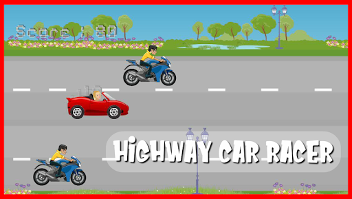 Highway Girl Car Racing - Image screenshot of android app