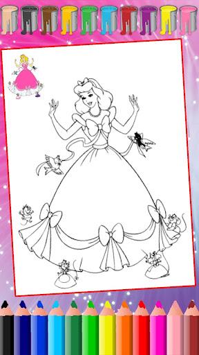 Doll Color: Princess Coloring - Image screenshot of android app