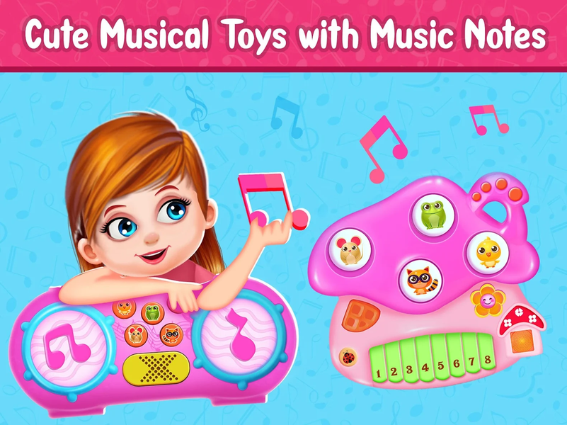 Baby Piano Kids Music Games - عکس بازی موبایلی اندروید