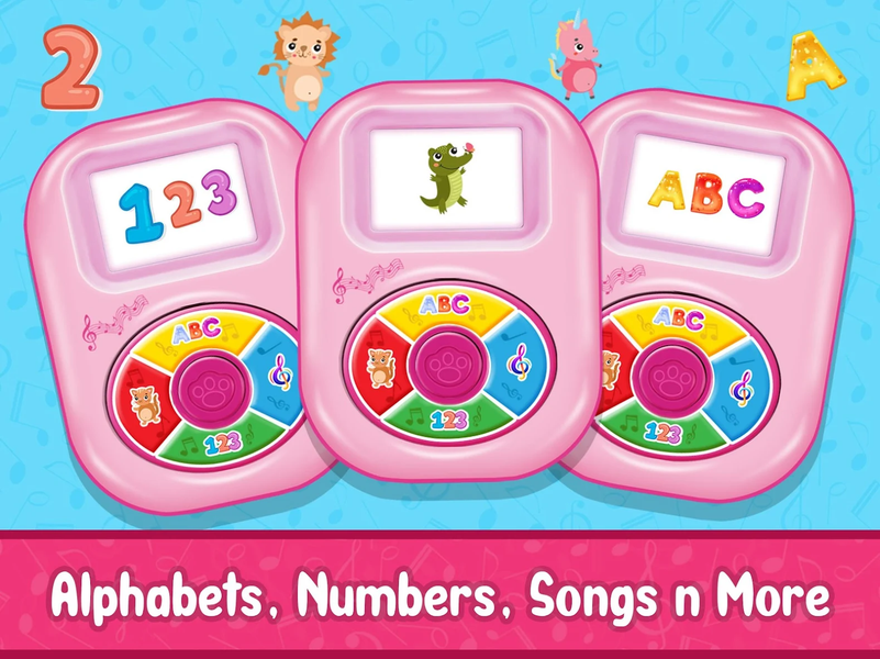 Baby Piano Kids Music Games - عکس بازی موبایلی اندروید