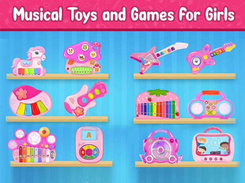 Baby Piano Kids Music Games - عکس بازی موبایلی اندروید