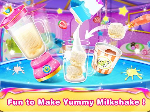 Ice Cream Milkshake Maker-Icy Dessert Sweet Games - Image screenshot of android app