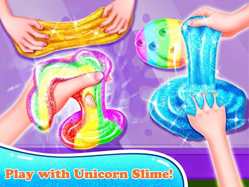Giant Unicorn Slime Simulator-Rainbow Slime Games - عکس برنامه موبایلی اندروید