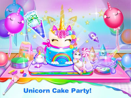 Unicorn Frost Cakes Shop - Baking Games for Girls - عکس برنامه موبایلی اندروید