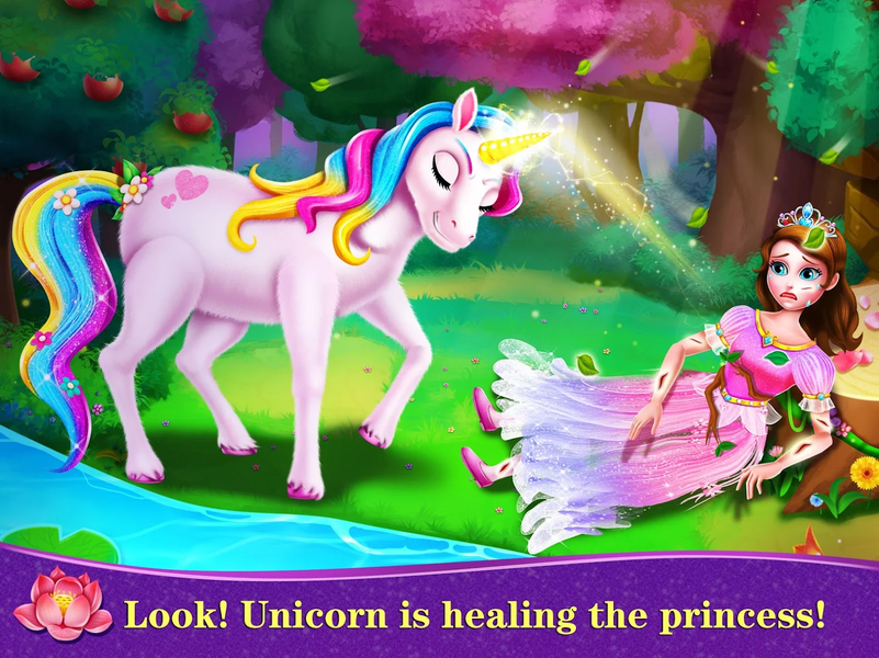 Unicorn Princess 2 – My Little Unicorn Secrets - Gameplay image of android game