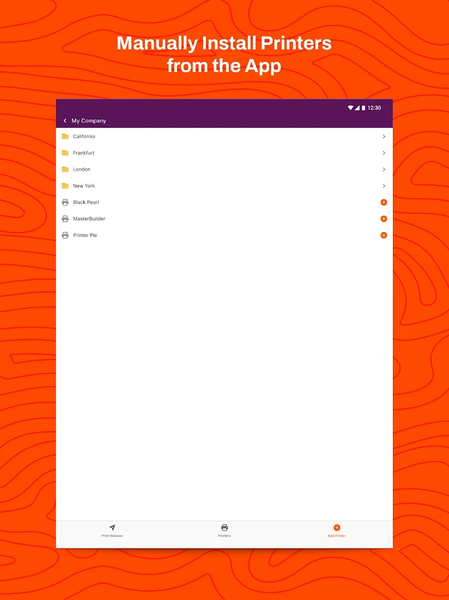 PrinterLogic App - عکس برنامه موبایلی اندروید