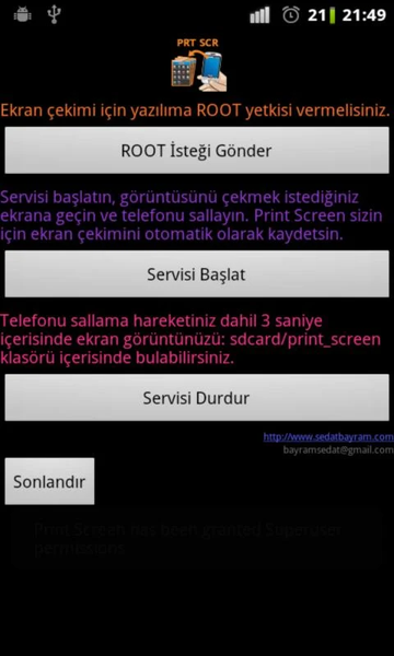 Print Screen - Image screenshot of android app