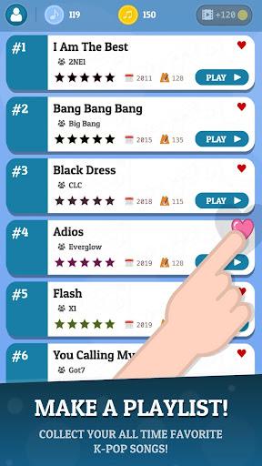 KPOP Tiles Deluxe - Gameplay image of android game