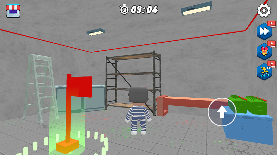 Prison Run: Breakout Challenge - Gameplay image of android game