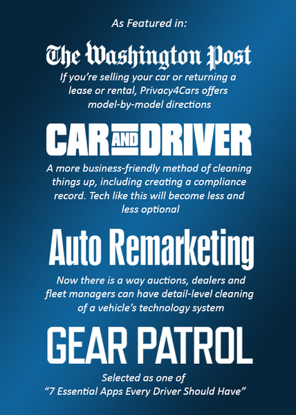 Privacy۴Cars: Vehicle Privacy - عکس برنامه موبایلی اندروید