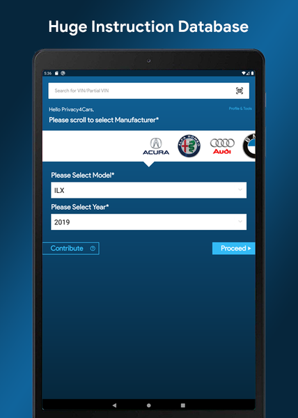 Privacy۴Cars: Vehicle Privacy - عکس برنامه موبایلی اندروید