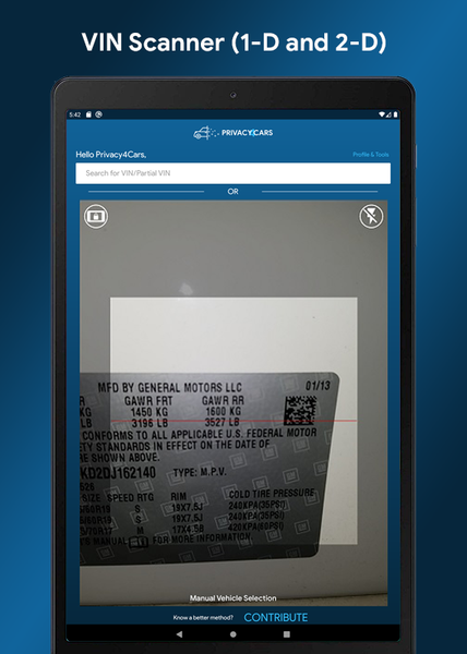 Privacy۴Cars: Vehicle Privacy - عکس برنامه موبایلی اندروید