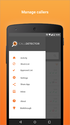CallDetector - عکس برنامه موبایلی اندروید