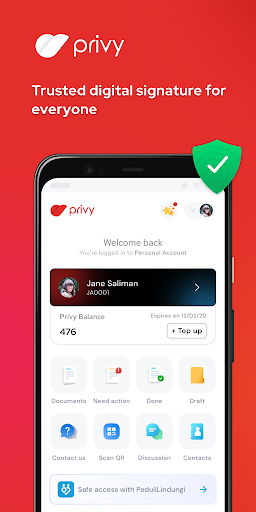 Privy - Digital Signature - Image screenshot of android app