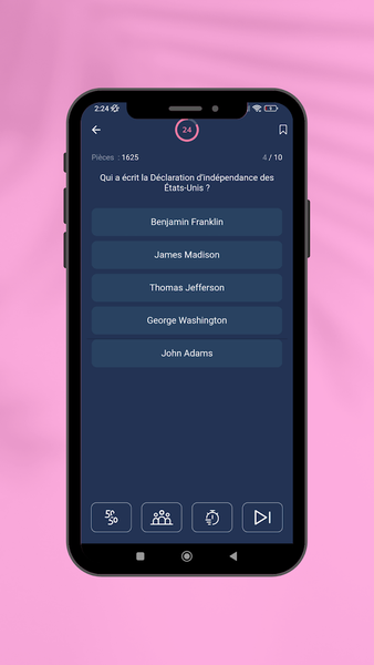 Aum Quiz: Earn money - Gameplay image of android game
