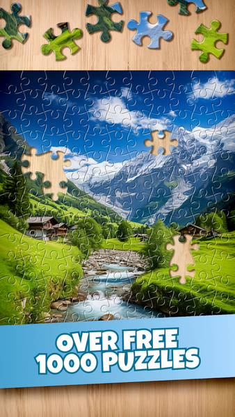 Jigsaw Puzzles HD ۵۰۰۰+ - عکس بازی موبایلی اندروید