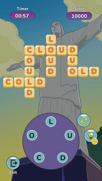 Words With Prizes: Crossword - Gameplay image of android game