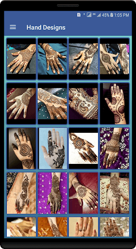 Mehndi Designs ۲۰۱۹ - عکس برنامه موبایلی اندروید