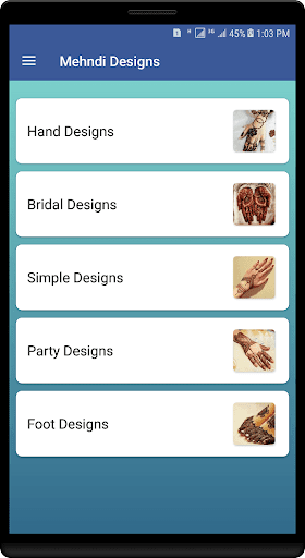 Mehndi Designs ۲۰۱۹ - عکس برنامه موبایلی اندروید