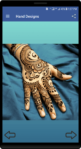 Mehndi Designs ۲۰۱۹ - عکس برنامه موبایلی اندروید