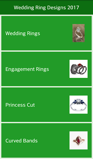Wedding Ring Designs 2018 - Image screenshot of android app