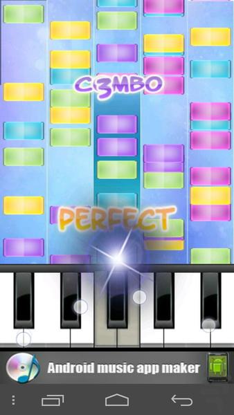 اجر چینی پیانو - Gameplay image of android game