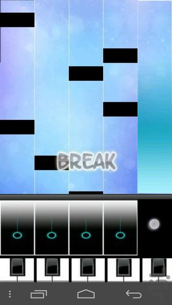 Piano tiles 2 Demo - Gameplay image of android game