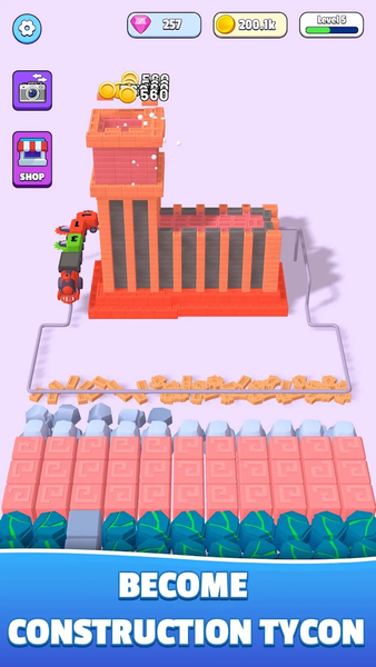 Train Miner: Idle Construction - عکس بازی موبایلی اندروید