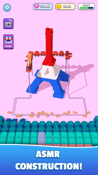 Train Miner: Idle Construction - عکس بازی موبایلی اندروید