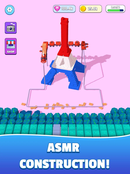 Train Miner: Idle Construction - عکس بازی موبایلی اندروید