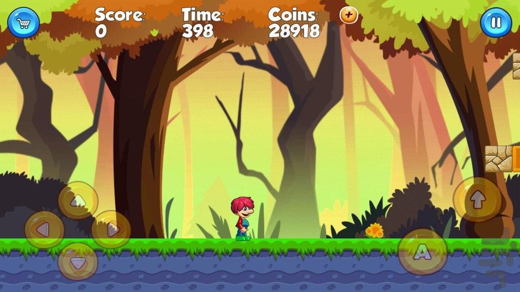 super mario - Gameplay image of android game